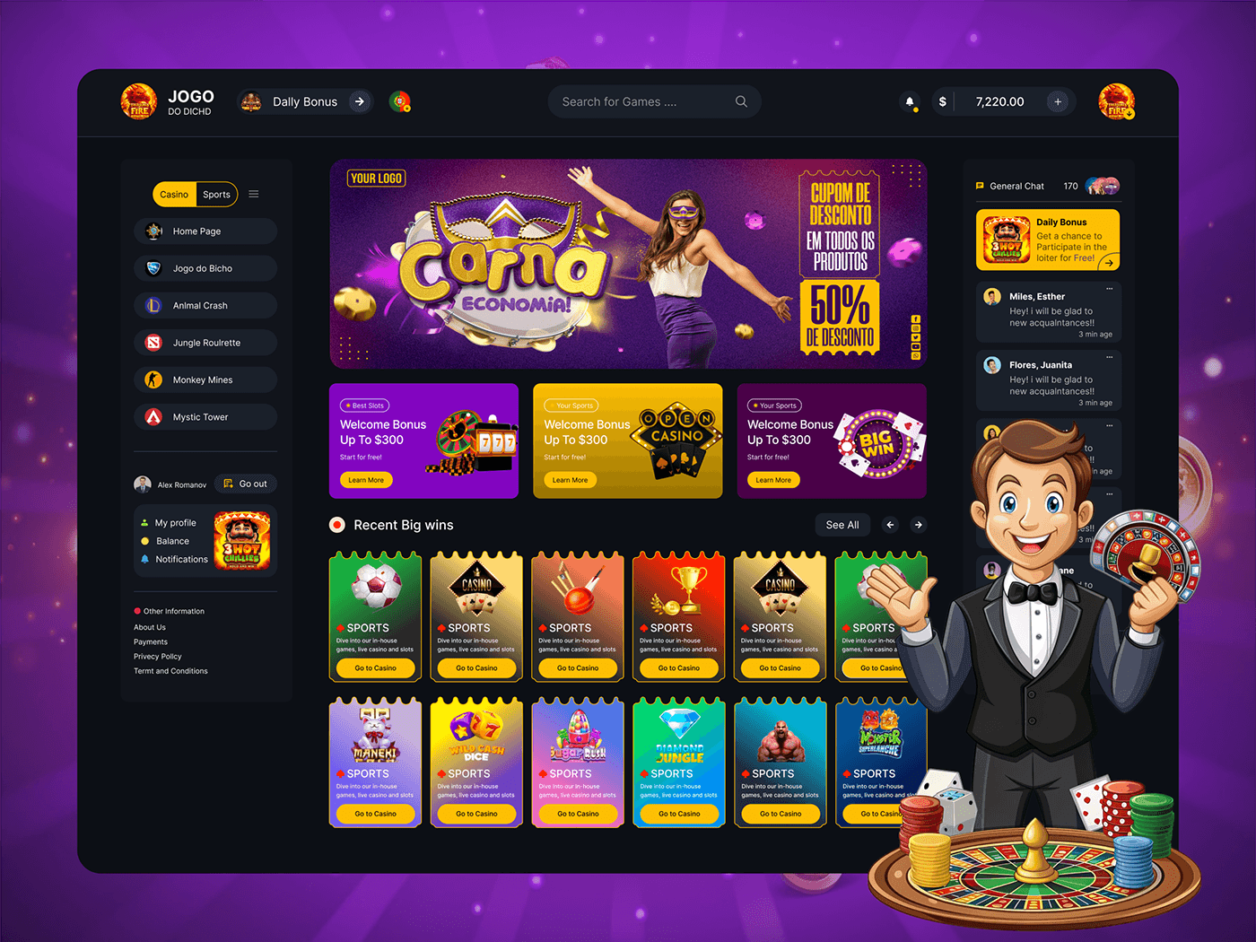 Khám phá trải nghiệm đẳng cấp tại Mr Green Online Casino cùng những trò chơi hấp dẫn